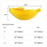 Banana Shape Pet Bed